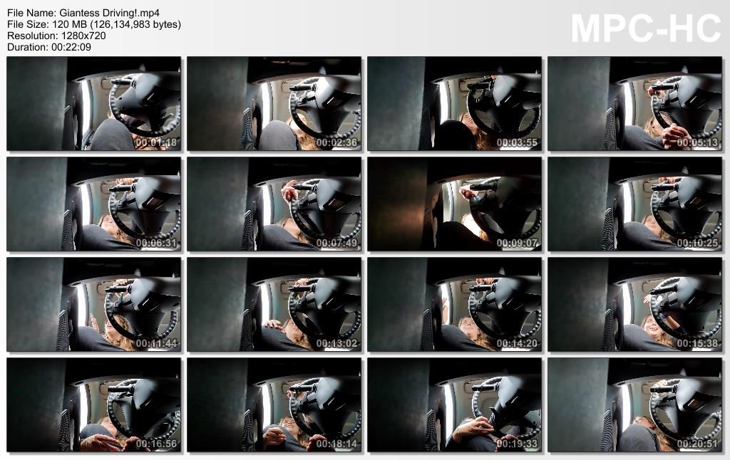 Watch out giantess driving!