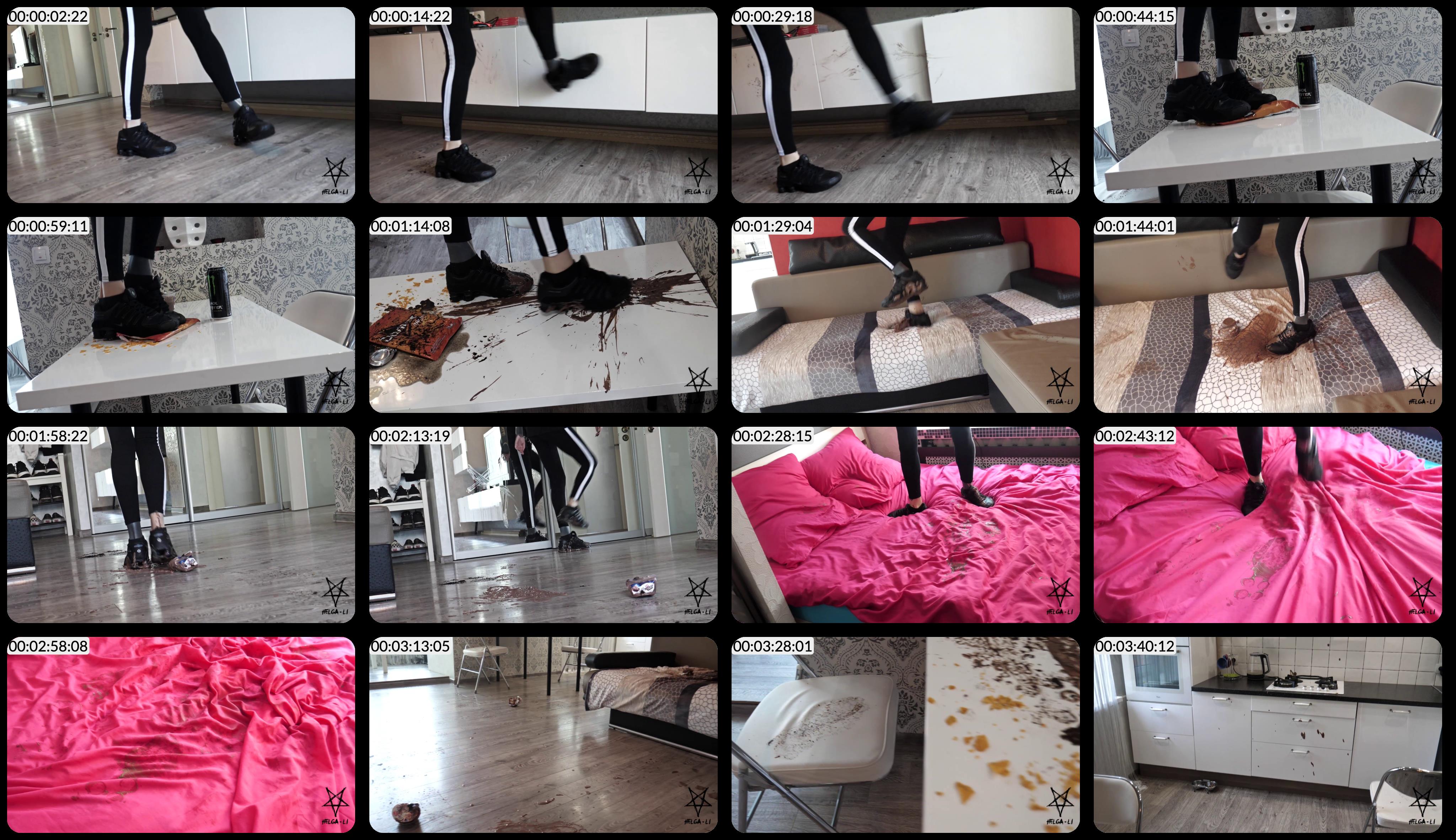 Helga li - dirty home nike shox