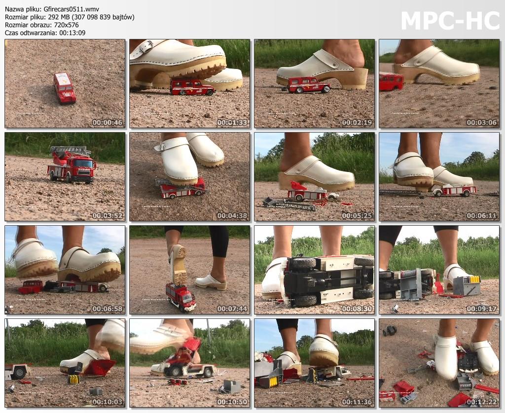 Pmf firetruck cars crush