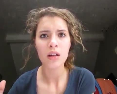 Giantess Emily eats a man