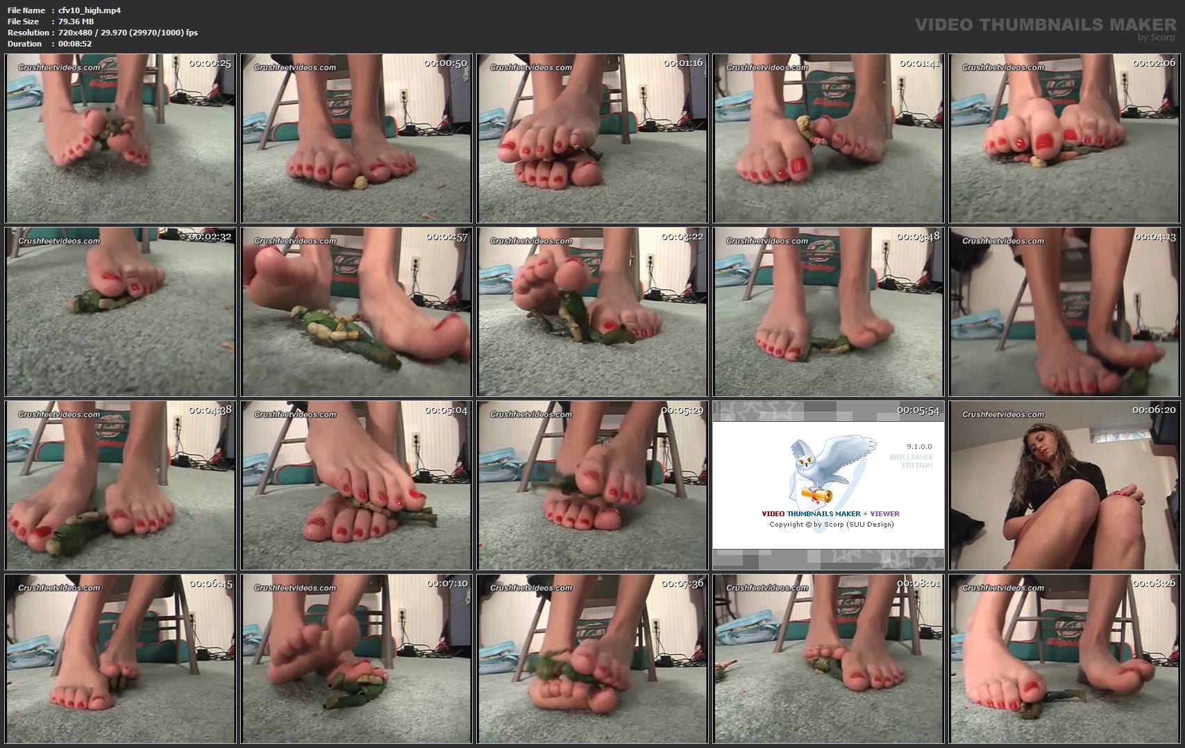 Tara Is A Vetran At Crushing Men Under Her Soles