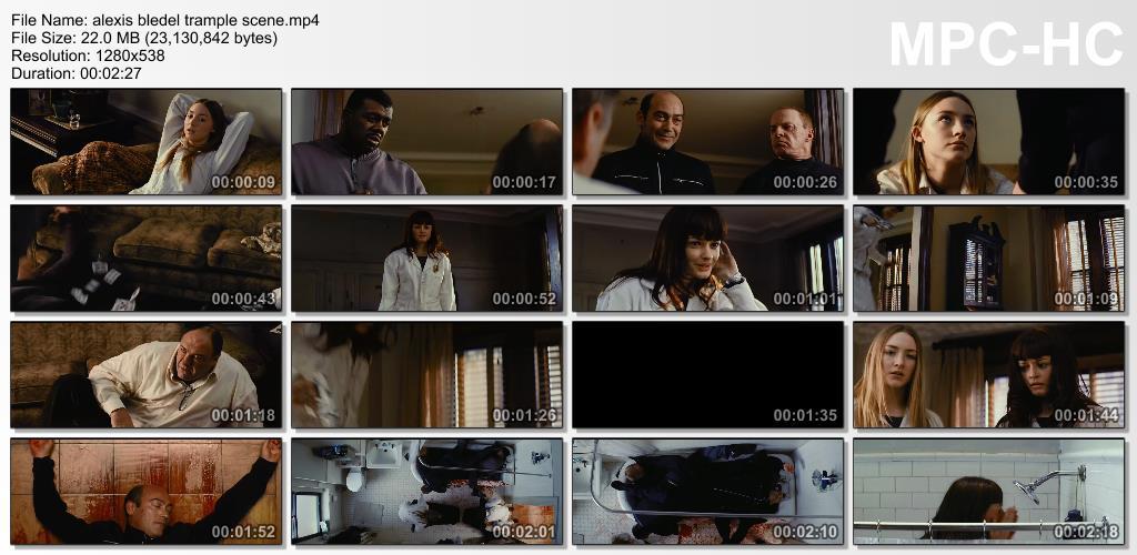 Alexis Bledel Flats and Barefoot Trample Scene