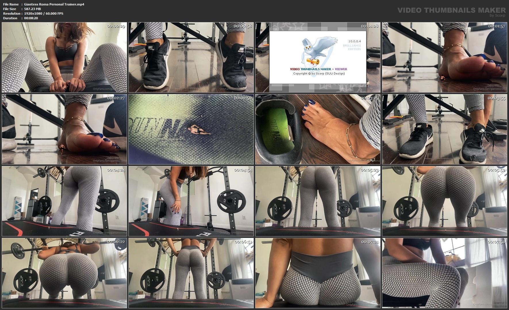 Giantess Personal Trainer