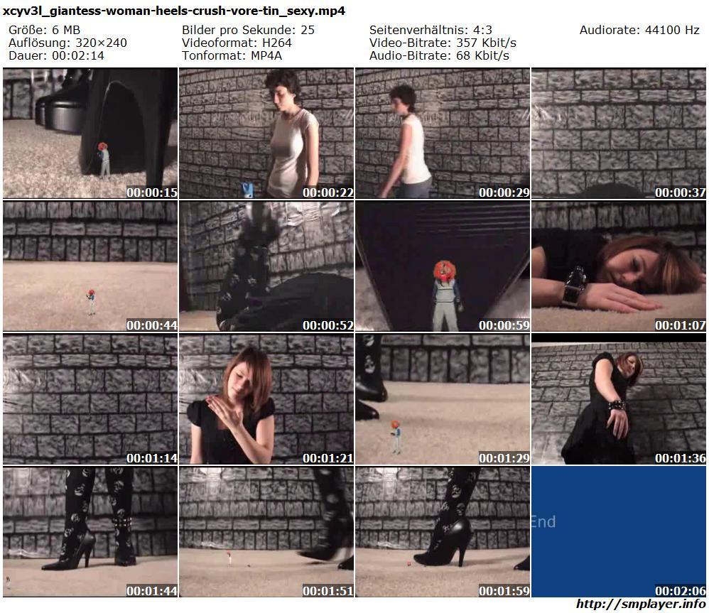 Heels crush tiny aliens