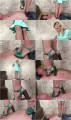 Hot sexy crussgoddess girl tramples slaves in square heels. she`s wearing a sexy short mini skirt which flunters her thunder thighs.