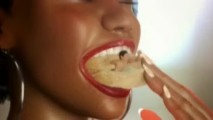 Cruel girls ebony vore